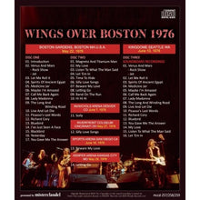 Load image into Gallery viewer, PAUL McCARTNEY / 1976 WINGS OVER BOSTON (3CD)
