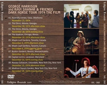 Load image into Gallery viewer, GEORGE HARRISON / 1974 DARK HORSE TOUR THE FILM DVD