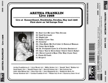 Load image into Gallery viewer, ARETHA FRANKLIN / LIVE 1968