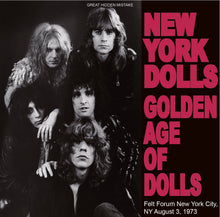 Load image into Gallery viewer, NEW YORK DOLLS / GOLDEN AGE OF DOLLS