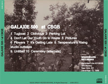 Load image into Gallery viewer, GALAXIE 500 / at CBGB