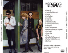 Load image into Gallery viewer, THE CRAMPS / LIVE AT THE WHISKY