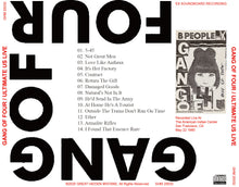Load image into Gallery viewer, GANG OF FOUR / ULTIMATE US LIVE