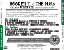Load image into Gallery viewer, BOOKER T. & THE M.G.s FEATURING ALBERT KING / AT WINTERLAND 1968
