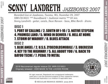 Load image into Gallery viewer, SONNY LANDRETH / JAZZBONES 2007