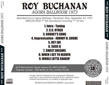 Load image into Gallery viewer, ROY BUCHANAN / AGORA BALLROOM 1973