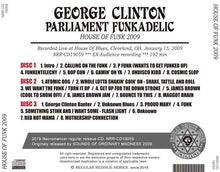 Load image into Gallery viewer, GEORGE CLINTON & PARLIAMENT FUNKADELIC / HOUSE OF FUNK 2009