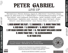 Load image into Gallery viewer, PETER GABRIEL / LIVE UP