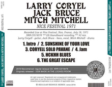 Load image into Gallery viewer, LARRY CORYEL, JACK BRUCE & MITCH MITCHELL / NICE FESTIVAL 1971