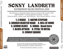 Load image into Gallery viewer, SONNY LANDRETH / WATERFRONT BLUES FESTIVAL 2004