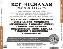 Load image into Gallery viewer, ROY BUCHANAN / THE LONG GOODBYE