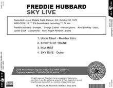 Load image into Gallery viewer, FREDDIE HUBBARD / SKY LIVE