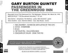 Load image into Gallery viewer, GARY BURTON QUINTET / PASSENGERS IN THE GREENWOOD INN