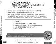 Load image into Gallery viewer, CHICK COREA / MEETS DIZZY GILLESPIE IN HOLLYWOOD