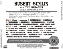 Load image into Gallery viewer, HUBERT SUMLIN WITH THE BUTANES / LIVE IN MINNEAPOLIS 2003