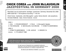 Load image into Gallery viewer, CHICK COREA WITH JOHN McLAUGHLIN / JAZZFESTIVAL IN GERMANY