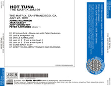 Load image into Gallery viewer, HOT TUNA / THE MATRIX JAM 69