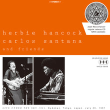 Load image into Gallery viewer, HERBIE HANCOCK, SANTANA AND FRIENDS / LIVE UNDER THE SKY 1981