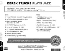 Load image into Gallery viewer, DEREK TRUCKS / PLAYS JAZZ