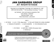 Load image into Gallery viewer, JAN GARBAREK GROUP / AT NIGHTSTAGE