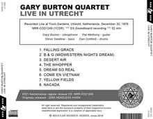 Load image into Gallery viewer, GARY BURTON QUARTET / LIVE IN UTRECHT