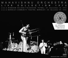 Load image into Gallery viewer, MAHAVISHNU ORCHESTRA / LIVE COLLECTION 1972 / WINDHAM COLLEGE FIELDHOUSE & BERKELEY COMMUNITY THEATRE