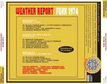 Load image into Gallery viewer, WEATHER REPORT / FUNK 1974