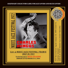 Load image into Gallery viewer, CHARLES MINGUS / NIECE JAZZ FESTIVAL 1972