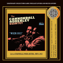 Load image into Gallery viewer, CANNONBALL ADDERLEY QUINTET / "WIEN 1972"