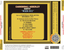 Load image into Gallery viewer, CANNONBALL ADDERLEY QUINTET / "WIEN 1972"