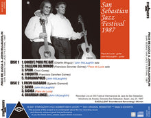 Load image into Gallery viewer, PACO DE LUCIA & JOHN McLAUGHLIN / SAN SEBASTIAN JAZZ FESTIVAL 1987