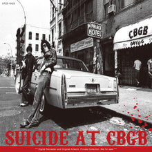 Load image into Gallery viewer, SUICIDE / LIVE AT CBGB 1978
