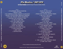 Load image into Gallery viewer, 12/12独占先行発売 THE BEATLES / 1962-1966 &amp; 1967-1970 : EXTRACTIONS (2CD+2CD)
