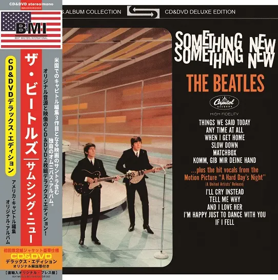 12/29独占先行発売 THE BEATLES / SOMETHING NEW THE U.S.ALBUM COLLECTION100セット限定2種紙ジャケ (CD+DVD)