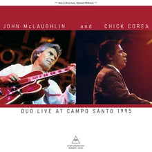 Load image into Gallery viewer, JOHN McLAUGHLIN AND CHICK COREA / DUO LIVE AT CAMPO SANTO 1995 (2CDR)
