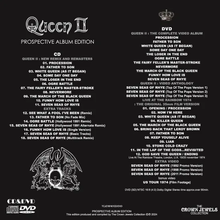 Load image into Gallery viewer, 2/20独占先行発売！ QUEEN / QUEEN II PROSPECTIVE ALBUM EDITION 100セット限定紙ジャケ (CD+DVD)
