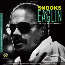 Load image into Gallery viewer, SNOOKS EAGLIN / LONG BEACH BLUES FESTIVAL 1987 (1CDR)
