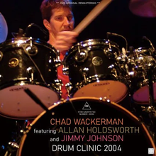 Load image into Gallery viewer, CHAD WACKERMAN FEATURING ALLAN HOLDSWORTH AND JIMMY JOHNSON / DRUM CLINIC 2004 (2CDR)
