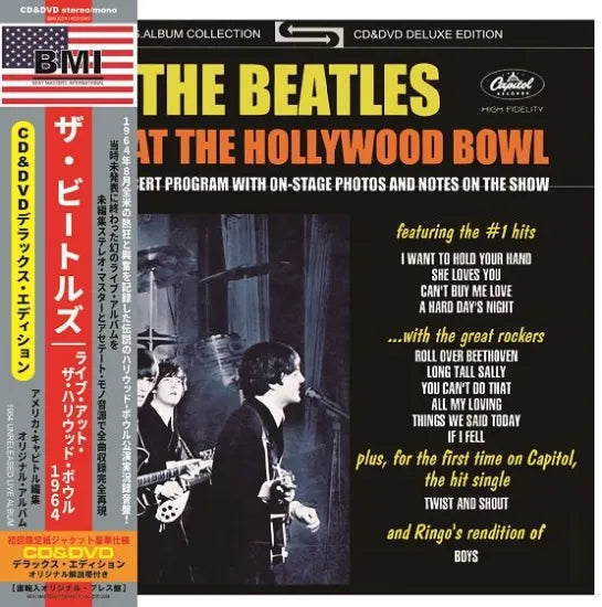 THE BEATLES / LIVE AT THE HOLLYWOOD BOWL 1964 100セット限定紙ジャケ (CD+DVD)