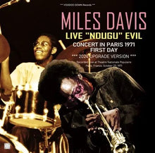 Load image into Gallery viewer, MILES DAVIS // LIVE &quot;NDUGU&quot; EVIL / CONCERT IN PARIS 1971 1ST DAY - 2024 UPGRADE (2CD)
