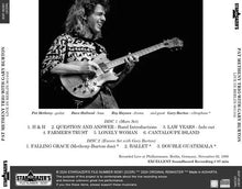Load image into Gallery viewer, PAT METHENY TRIO WITH GARY BURTON / LIVE IN BERLIN 901102 (2CDR)
