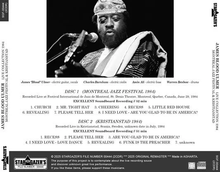 Load image into Gallery viewer, JAMES BLOOD ULMER // LIVE COLLECTION 1984 / MONTREAL JAZZ FESTIVAL &amp; KRISTIANSTAD (2CDR)
