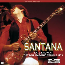 Load image into Gallery viewer, SANTANA / LATE SHOW AT DETROIT MASONIC TEMPLE 1979 (2CDR)
