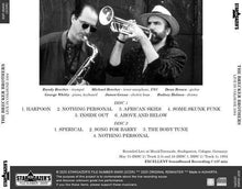 Load image into Gallery viewer, THE BRECKER BROTHERS / LIVE IN COLOGNE 1994 (2CDR)
