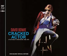 Load image into Gallery viewer, DAVID BOWIE / CRACKED ACTOR - A FILM ABOUT DAVID BOWIE : BBC 1975 (DVD+BDR)
