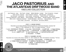 Load image into Gallery viewer, JACO PASTORIUS THE ATLANTEAN DRIFTWOOD BAND / 1982 LIVE / MIAMI 820925 &amp; SANIBEL 821002 (2CDR)

