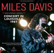 Load image into Gallery viewer, MILES DAVIS / CONCERT IN LOUISVILLE 1987 / 2023 UPGRADE VERSION (2CDR)
