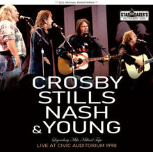 Load image into Gallery viewer, CROSBY STILLS NASH &amp; YOUNG / LEGENDARY MIKE MILLARD TAPE / LIVE AT CIVIC AUDITORIUM 1990 (2CDR)
