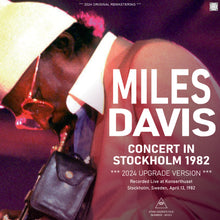 Load image into Gallery viewer, MILES DAVIS / CONCERT IN STOCKHOLM 1982 / 2024 UPGRADE VERSION (1CDR)
