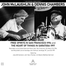 Load image into Gallery viewer, JOHN McLAUGHLIN &amp; DENNIS CHAMBERS / FREE SPIRITS 1994 AND THE HEART OF THINGS 1997 (2CDR)
